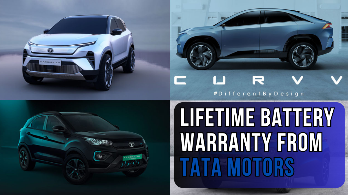 Tata Motors Introduces Lifetime Battery Warranty for Select Electric Cars