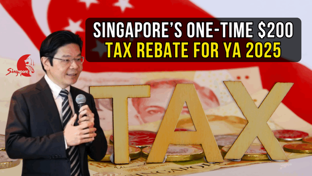 Singapore’s One-Time $200 Tax Rebate for YA 2025